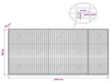 Gabion with 3.5 mm Wire and 5x2.5 cm Mesh 250x20x150 cm 3461687