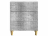 Bedside Cabinet Concrete Grey 43 x 41 x 66.5 cm Engineered Wood 894558