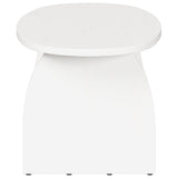 Coffee Table White 80 x 40 x 35 cm Solid Pine Wood 873533