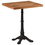 Bistro Table 60x60x76 cm Solid Acacia Wood 321085
