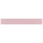 Luxury Basin with Faucet Hole Matt Pink 60x46 cm Ceramic 147021