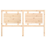Bed Headboard 165.5x4x100 cm Solid Pine Wood 817950