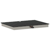Garden Floor Shower WPC and Stainless Steel 201 Anthracite 42031215