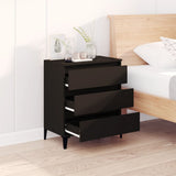 Sideboard Black Engineered wood Medium Sideboard Rectangular 823049