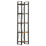 5-Tier Bookcase 40x30x180 cm Solid Reclaimed Wood 320629