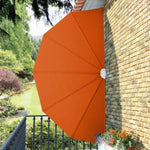 Collapsible Terrace Side Awning Terracotta 200 cm 44580