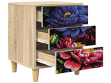 Bedside Cabinet KIEL 2 pcs Sonoma Oak 36 x 33 x 60 cm 8007298
