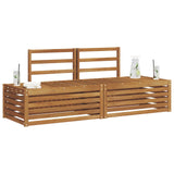 Outdoor Sofa Set 2 Piece Natural 182.5 x 63 x 73 cm 3375429