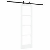 Sliding Door ORKDAL White and Black 61 x 198.5 cm 3331986