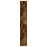 Bookcase Smoked Oak 72x20x120.5 cm Engineered Wood 858160