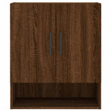 Wall Cabinet Brown Oak 60x31x70 cm Engineered Wood 829939