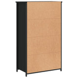 Highboard Black 62x32x103.5 cm Engineered Wood 834215