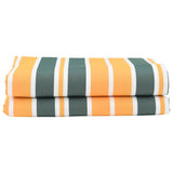 Awning Replacement Fabric Green and Yellow 1000 x 160 cm 42000832