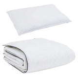Winter Duvet with Pillow 2 pcs White Down Feather 3376195