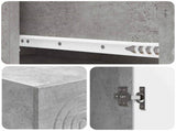 Cabinet Set 2 pcs 33 x 34.5 x 90 cm Engineered Wood 3416469