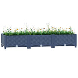 Raised Bed 120x40x23 cm Polypropylene 310399