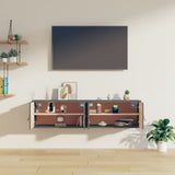 Wall Cabinets 2 pcs Grey 60x30x30 cm Solid Wood Pine 818370