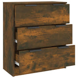 Sideboard Smoked Oak 60x30x70 cm Engineered Wood 816985