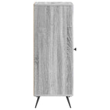 Sideboard Grey Sonoma 33 x 34.5 x 90 cm Engineered Wood 895521