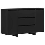 Sideboard with Drawer Black 120 x 41 x 75 cm Engineered wood 3333907