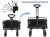 330LB Heavy Duty Foldable Trolley Cart Wagon Garden Beach Camping Festival UK 64776013