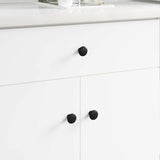 Handle 1461 pcs Black 30 mm Aluminium 864706