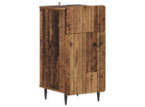 2 Piece Bathroom Cabinet Set ZWOLLE Old Wood Engineered Wood 3417682
