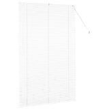 Venetian Blinds Height Adjustable White 175 x 120 cm Aluminium 42006001