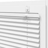 Pleated Blind White 120x100 cm Fabric Width 119.4 cm Polyester 4015487