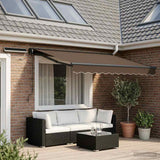 Electric Retractable Awning Taupe 3 x 2 m 3425675