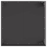 Fire Pit Black 80 x 80 x 43 cm Steel 858944