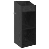 Record Cabinet Black Oak 36 x 36 x 95.5 cm Engineered Wood 8012827