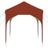 Pop-up Party Tent 194 x 194 x 245 cm Terracotta 42019820