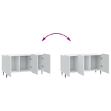TV Cabinet White 99 x 34.5 x 52 cm Engineered Wood 894485