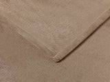 Throw Blankets 6 pcs Camel 220 x 240 cm Fleece 42016795