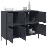 Sideboard Anthracite 100.5x39x79 cm Steel 843098