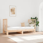 ZNTS Pull-out Day Bed without Mattress 2x cm 3124767