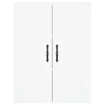 Highboard White 69.5x34x180 cm Engineered Wood 3199841