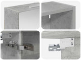 Bathroom Cabinet Set 3 pcs 140 x 14.5 x 70 cm Engineered wood 3403787