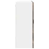 Wall Cabinet PORTO Smoked Oak 80 x 31 x 80 cm Engineered Wood 885410