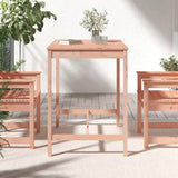 Garden Table 121x82.5x110 cm Solid Wood Douglas 824093