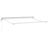 Retractable Awning Red 350 x 200 cm Polyester and Metal 3329746