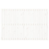 Wall Headboard White 166x3x110 cm Solid Wood Pine 824959