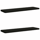 2-Piece Bench Cushions VUGHT 2 pcs 100% Polyester Black 952227