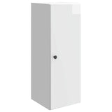 Wall-Mounted Cabinet High Gloss White 33 x 34.5 x 90 cm 899099