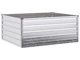 Raised Garden Bed Silver 100 x 80 x 55 cm galvanized 8006390