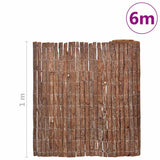 Bark Fence Brown 100 x 600 cm Bark 312286