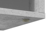 Lowboard with Drawer Concrete Grey 102 x 32 x 48.5 cm 8000591