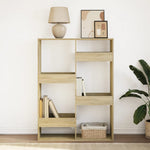 Bookcase Sonoma Oak 100x33x135 cm Engineered Wood 3309386