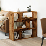 Room Divider Old Wood 100x33x94.5 cm Engineered Wood 3309481
